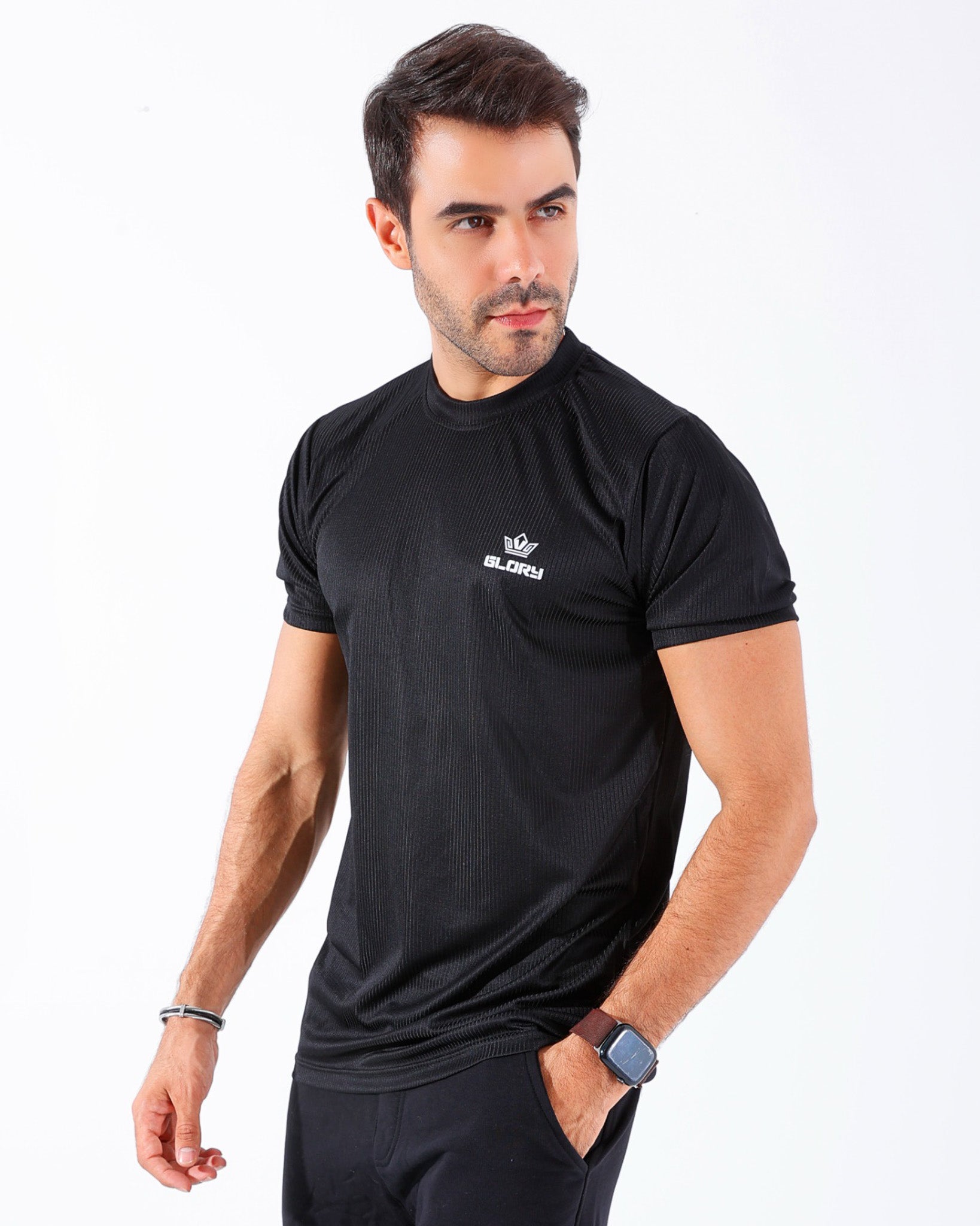Basic Essential Performance Tee - Black