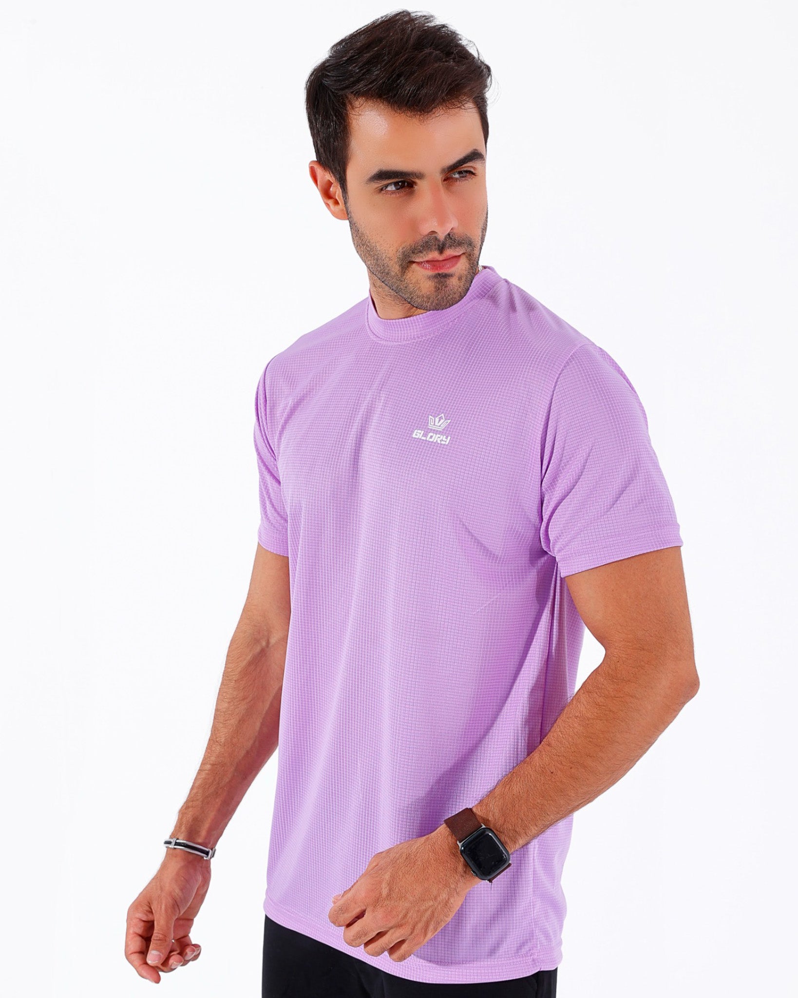 Basic Essential Performance Tee - Light Lavander