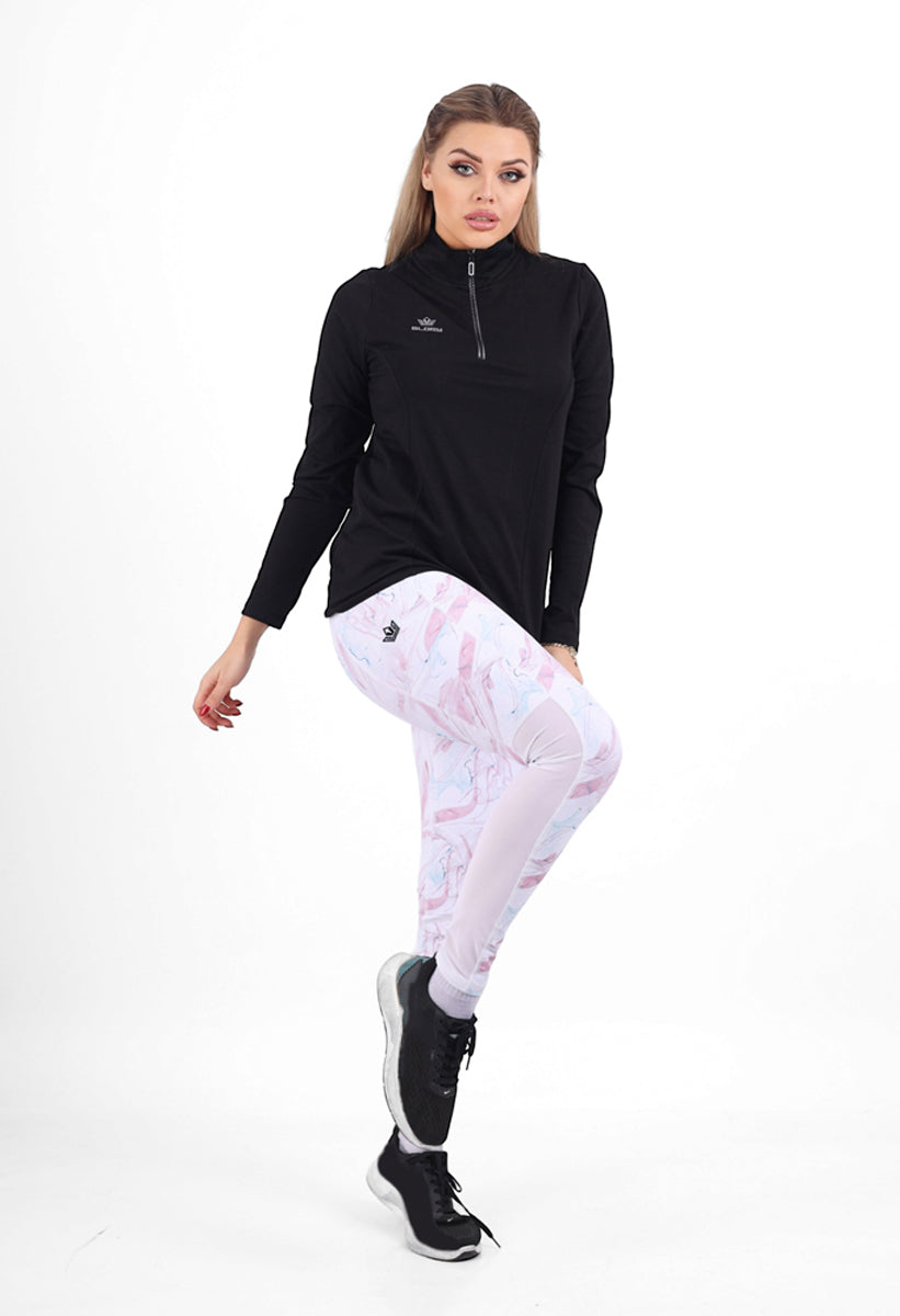 Women Sportive Side Pocket Leggings Printed