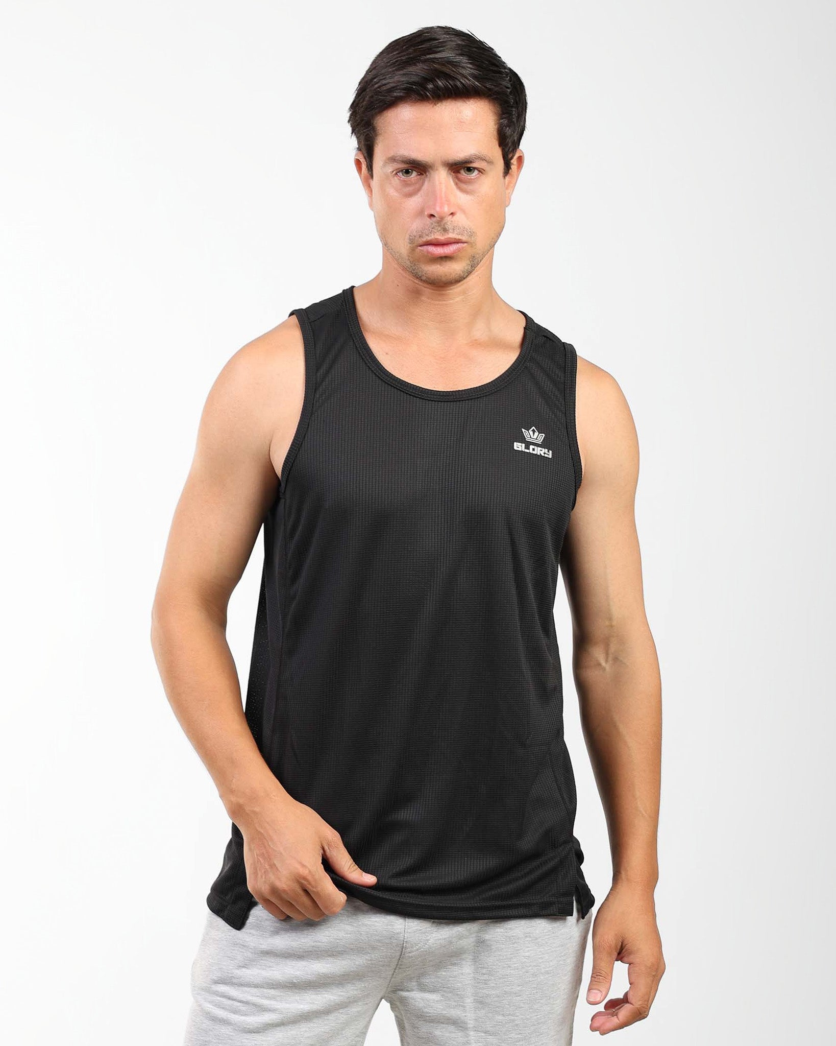 Sleeveless Vest - Black