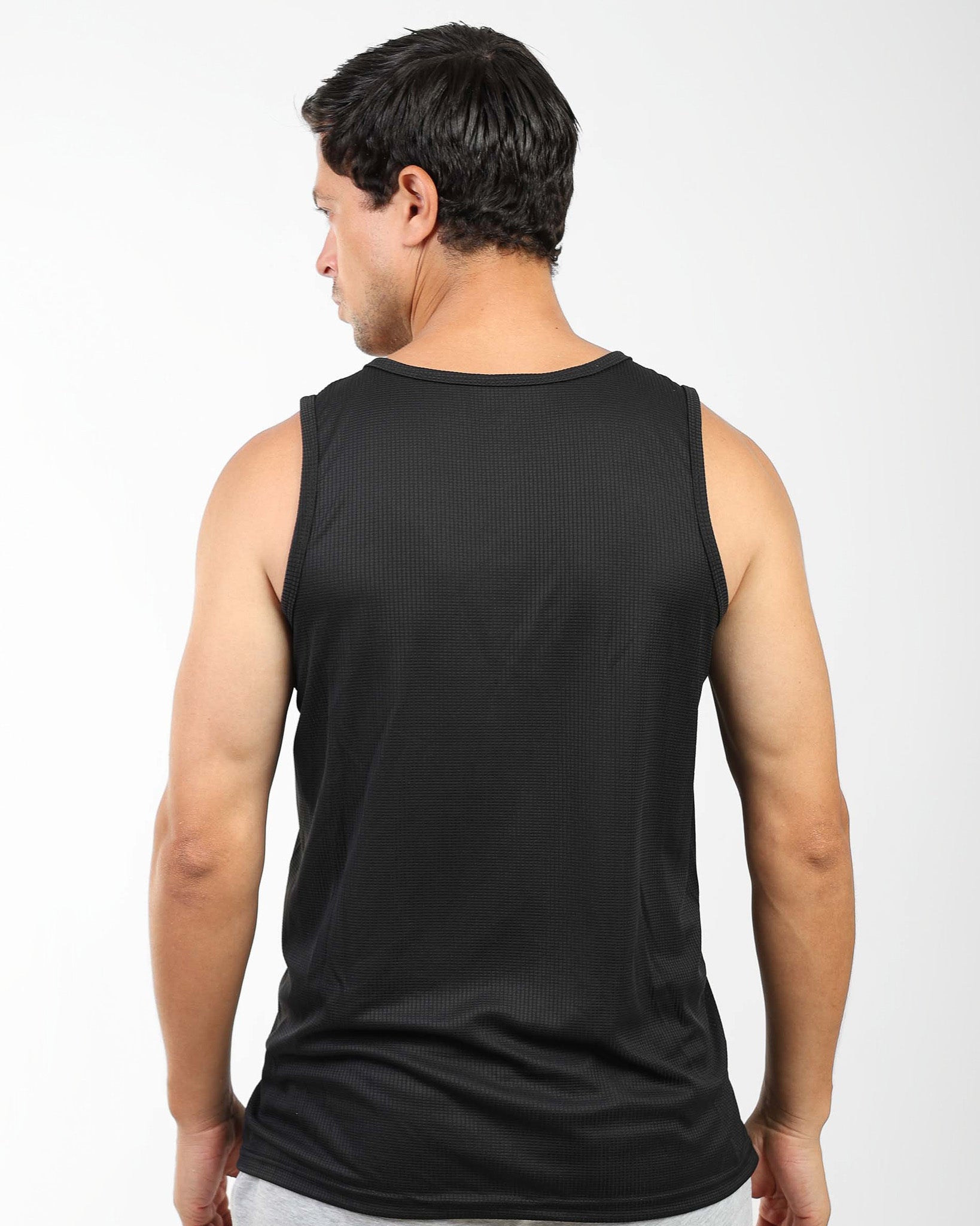 Sleeveless Vest - Black