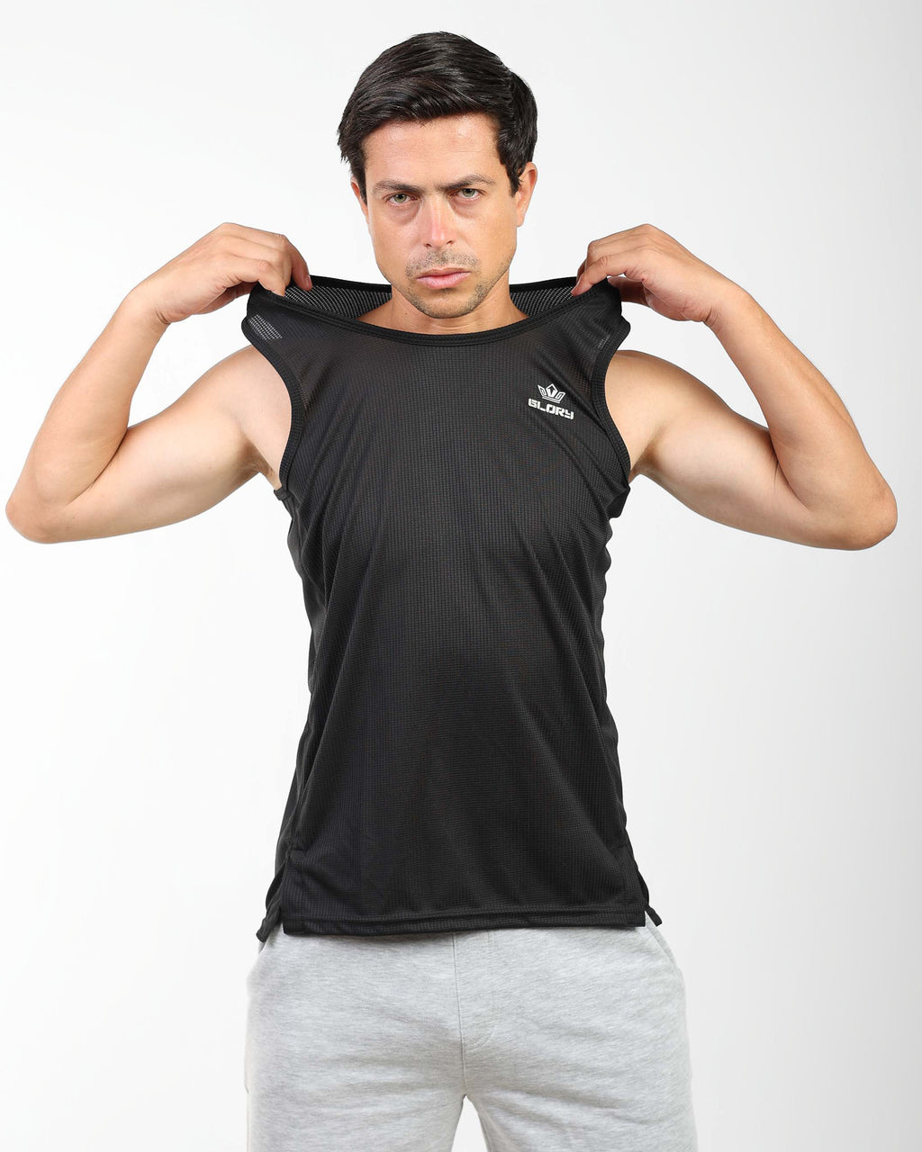 Sleeveless Vest - Black
