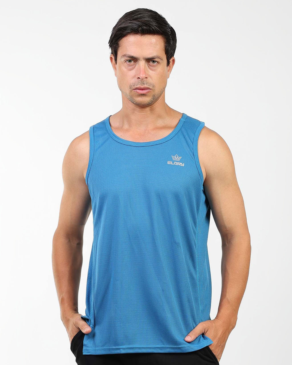 Sleeveless Vest - Blue